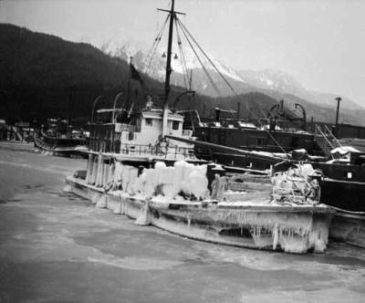 BSP 3143 at Juneau, AK Image credit Alaska State Library, Captain Lloyd H. (Kinky) Bayers Photograph Collection, ca. 1930s-1950s. ASL-PCA-127